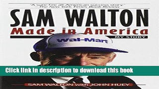 Read Books Sam Walton: Made In America E-Book Free