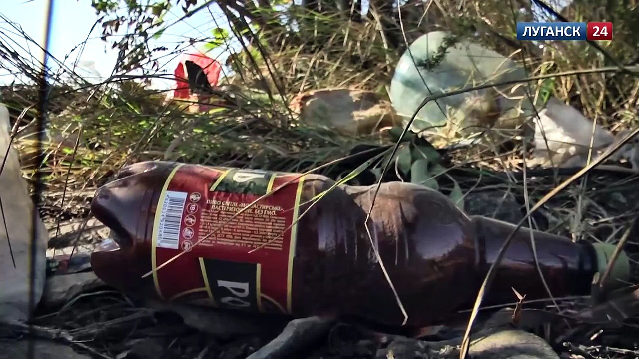 Луганск 24. Разбитая под Свердловском украинская техника. 27 июля 2014 г.