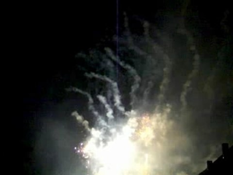Feu d'artifice - Strasbourg 14 juillet 2007