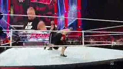 Unseen footage of the brawl between John Cena and WWE World Heavyweight Champion Brock Lesnar