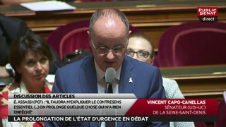 Etat d'urgence : explication de vote du groupe UDI-UC par Vincent Capo-Canellas, Sénateur de la Seine-Saint-Denis