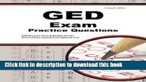 Read GED Exam Practice Questions: GED Practice Tests and Review for the General Educational