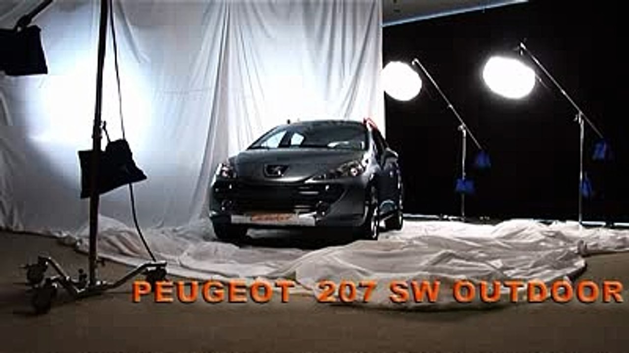 Genève 2007 : Peugeot 207 SW Outdoor