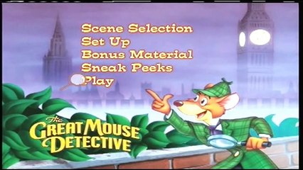 [DVD] Opening from "The Great Mouse Detective" (Jul. 23, 2002)