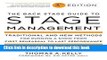 Read Books The Back Stage Guide to Stage Management, 3rd Edition: Traditional and New Methods for
