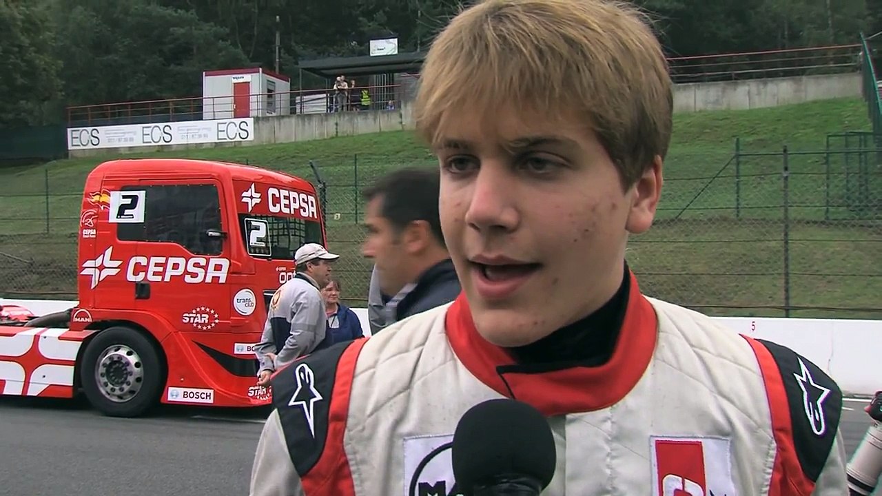 Truck Race Zolder - big crash