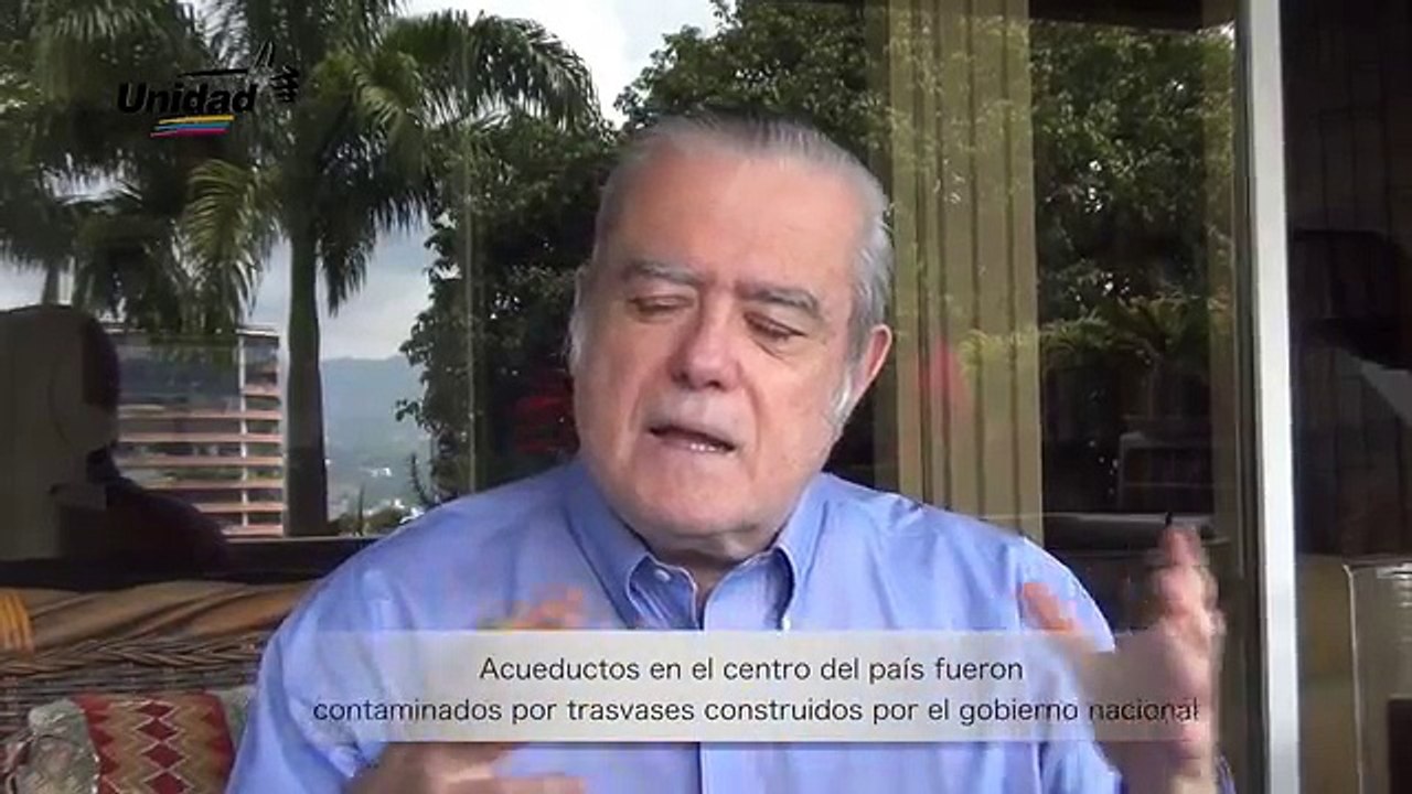 Palabras del ex presidente de Hidrocapital referente al suministro de agua en el país