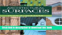 Read Book Architectural Surfaces: Details for Artists, Architects, and Designers (Surfaces Series)