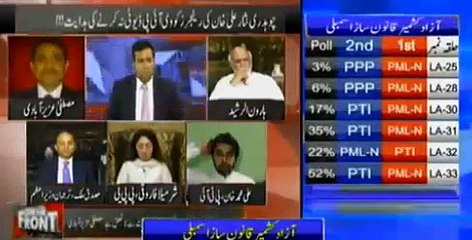 Itni himat hai tu Pakistan aa ker baat kero - Ali Mohammad Khan grilled MQM's Mustafa Azizabadi