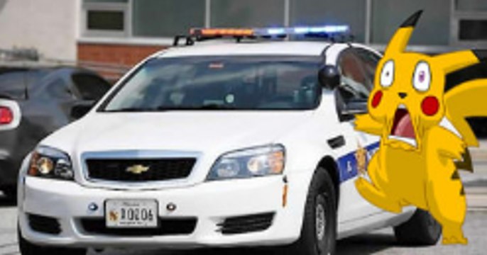 Driver Playing Pokémon GO Crashes Into Police Car And Gets Caught On Body Cam