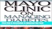 [PDF]  Mayo Clinic On Managing Diabetes  [Read] Full Ebook