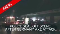 Germany train axe attack 15 people attacked By  refugee