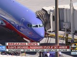 Flights grounded, passengers stuck at Sky Harbor