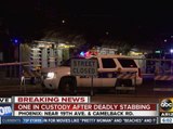 Police investigating deadly stabbing near Phoenix light rail