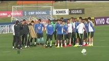 Seleção olímpica faz primeiro treino em Teresópolis