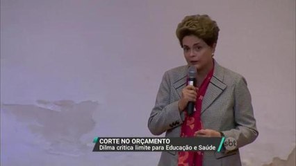Dilma discurso em evento e volta a criticar o governo Temer
