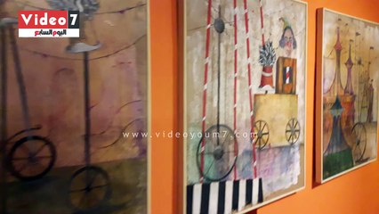شاهد إبداعات الفنانين الشباب فى معرض "أول مرة" بمكتبة الإسكندرية