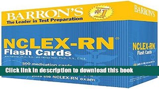 Read Barron s NCLEX-RN Flash Cards, 2nd Edition E-Book Free