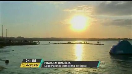 Lago Paranoá leva `ares litorâneos` ao Distrito Federal