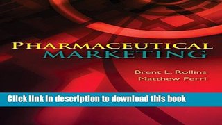 Read Books Pharmaceutical Marketing E-Book Free