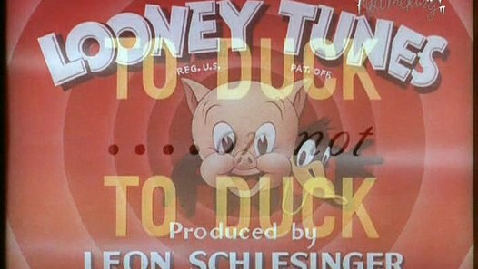 Looney Tunes - To Duck... or not to Duck - video dailymotion