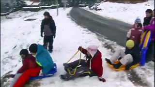 La nevada de Prades del 27/02/16 a TV3