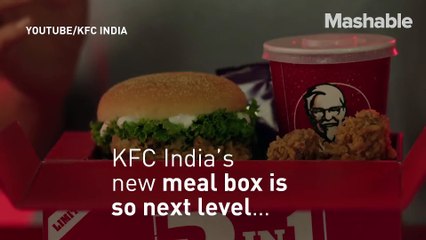 This KFC meal box will charge your phone while you eat