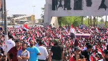 Mohamed Al-Daradji  Speech against corruption in Baghdad demonstrations Friday 17th of July 2016