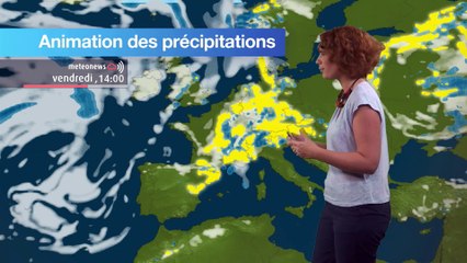 Prévisions météo pour la journée du vendredi 22 juillet