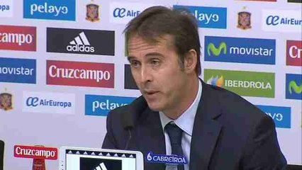 Lopetegui: "No existirá revolución, habrá evolución"