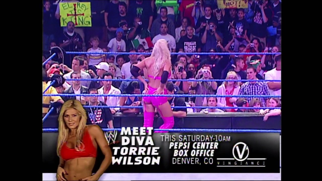 Torrie Wilson & Rikishi vs Jamie Noble & Nidia SmackDown 06.05.2003 (HD)