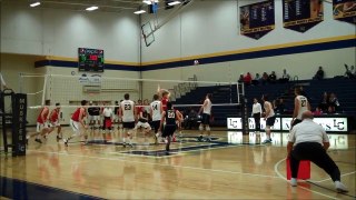 Lakeland/Carthage men's volleyball highlights - March 25, 2015