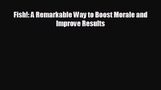 Popular book Fish!: A Remarkable Way to Boost Morale and Improve Results