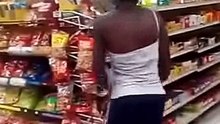 Angry Woman Destroys A Gas Station Store!