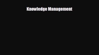 Popular book Knowledge Management