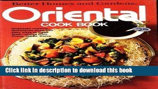 Read Better Homes and Gardens Oriental Cook Book  Ebook Online