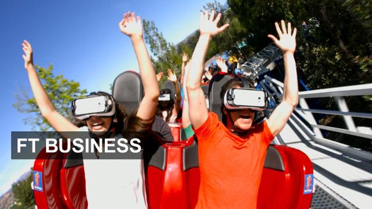 Rollercoaster with added virtual reality