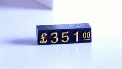 Price Cubes from The Display Centre