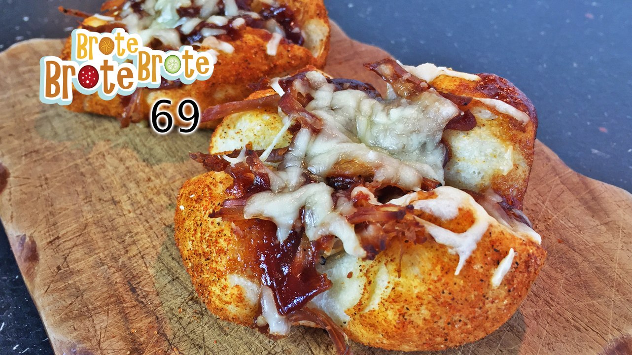 Gefülltes Pulled Pork-Brötchen - Folge 69