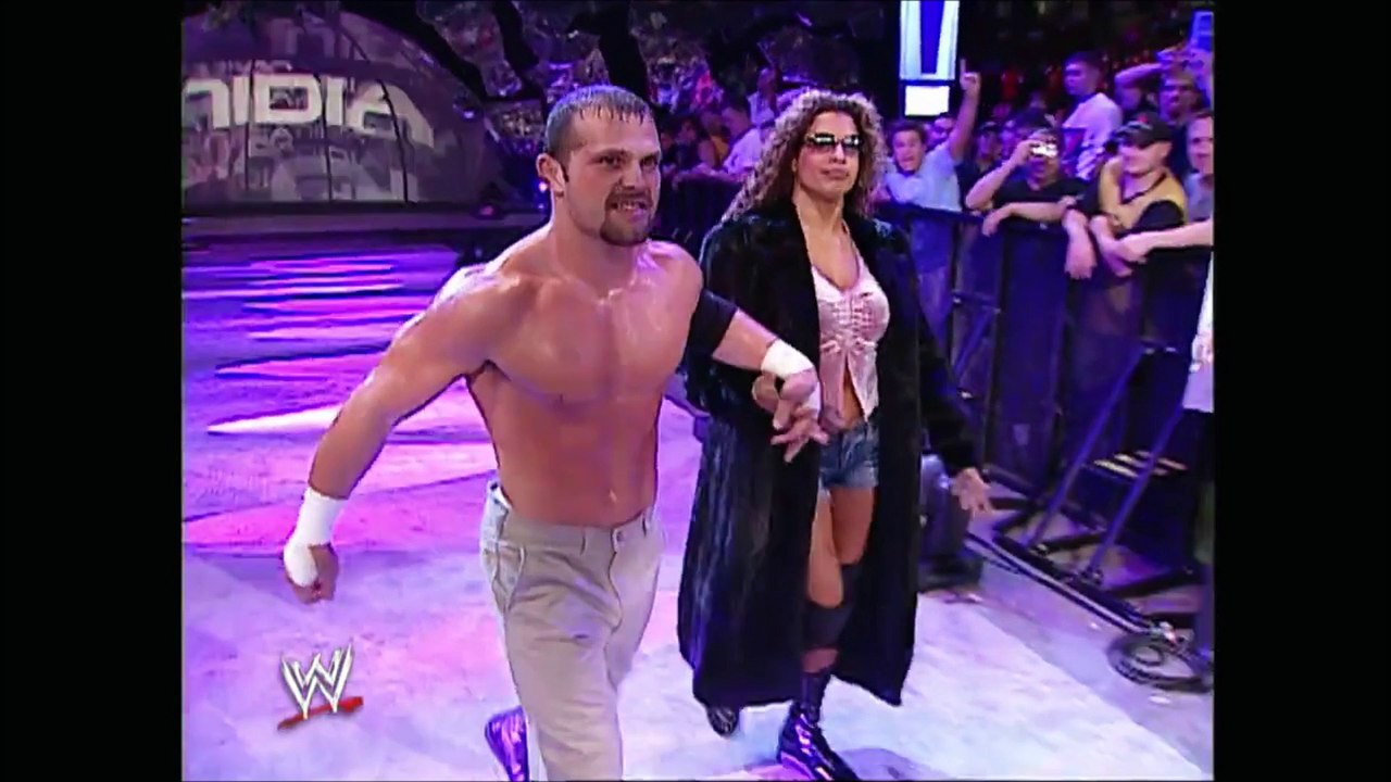 Billy Gunn & Torrie Wilson vs Jamie Noble & Nidia SmackDown 07.10.2003 (HD)