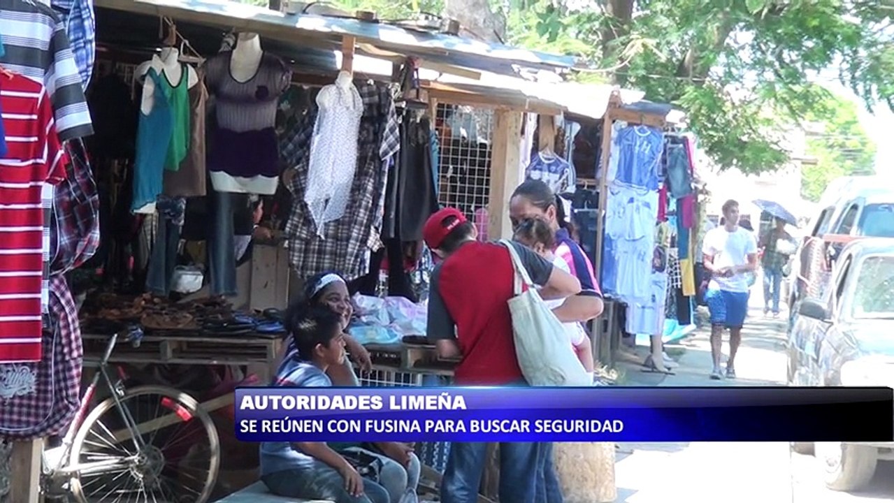Autoridades de La Lima se reunen con FUSINA para buscar seguridad