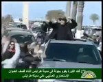 Gaddafi Auto Tour in Tripoli Libyen 15-04-2011