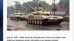 India Moves Nearly One Hundred Tanks, Troops to Chinese Border
