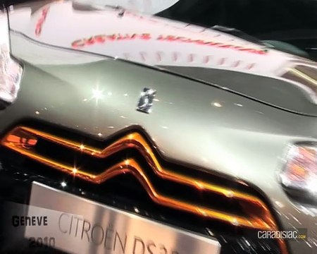 Citroen DS3 Racing au salon de Geneve