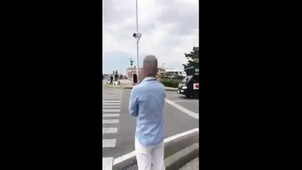 沖縄のDQN中学生がヤバいｗ　自転車でパトカーを煽りまくるｗ【Twitterで話題】