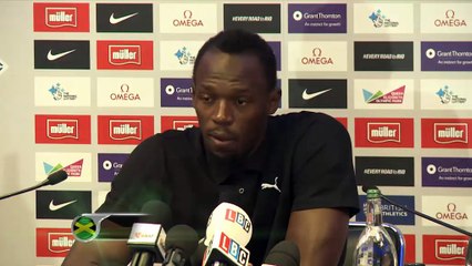 Londres - Bolt, enfin sans blessure