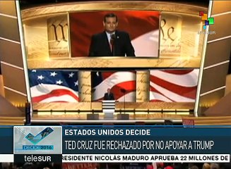 EE.UU.: Ted Cruz niega su respaldo a Donald Trump