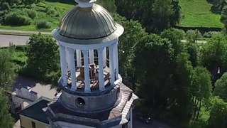 Drone Footage Captures Couple Having Sex In A Church Steeple