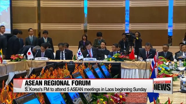 Tight schedule awaits South Korea's Foreign Minister at security forum in Laos