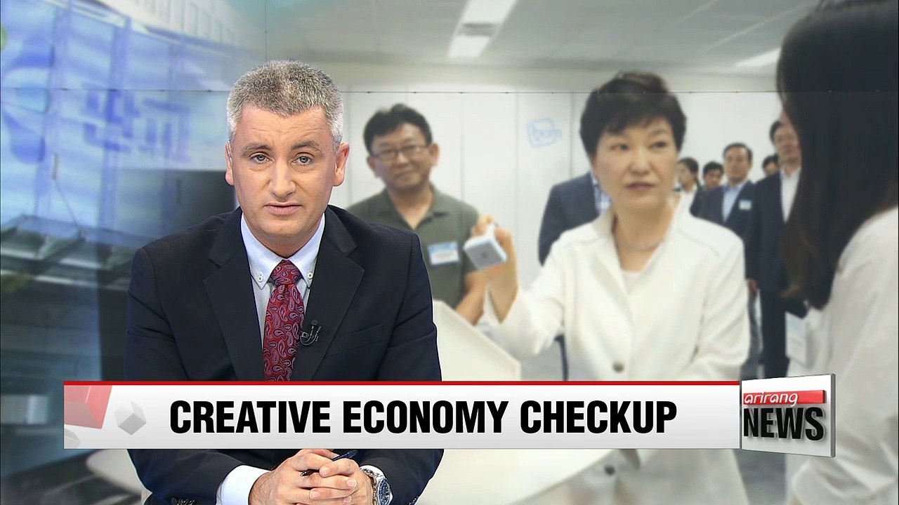 President Park visits Pangyo Creative Economy Valley to check upon innovation drive